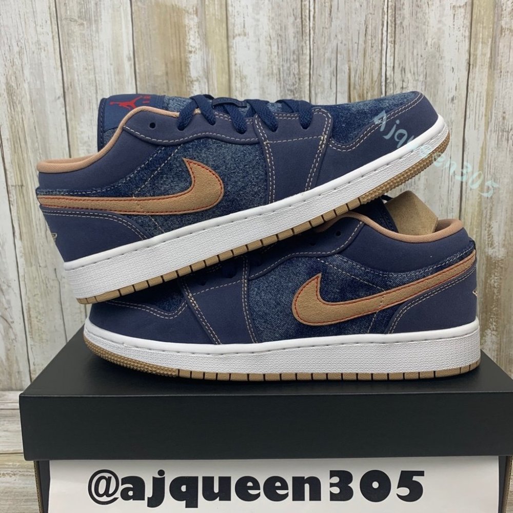 Air Jordan 1 Low Jeans - Picture 2 of 6
